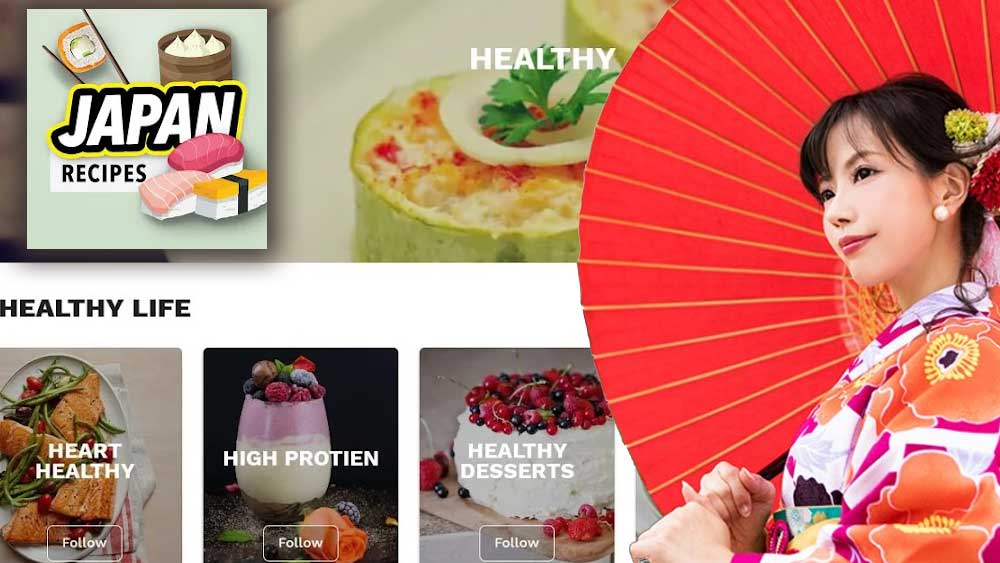 Japanese Food Recipes App
